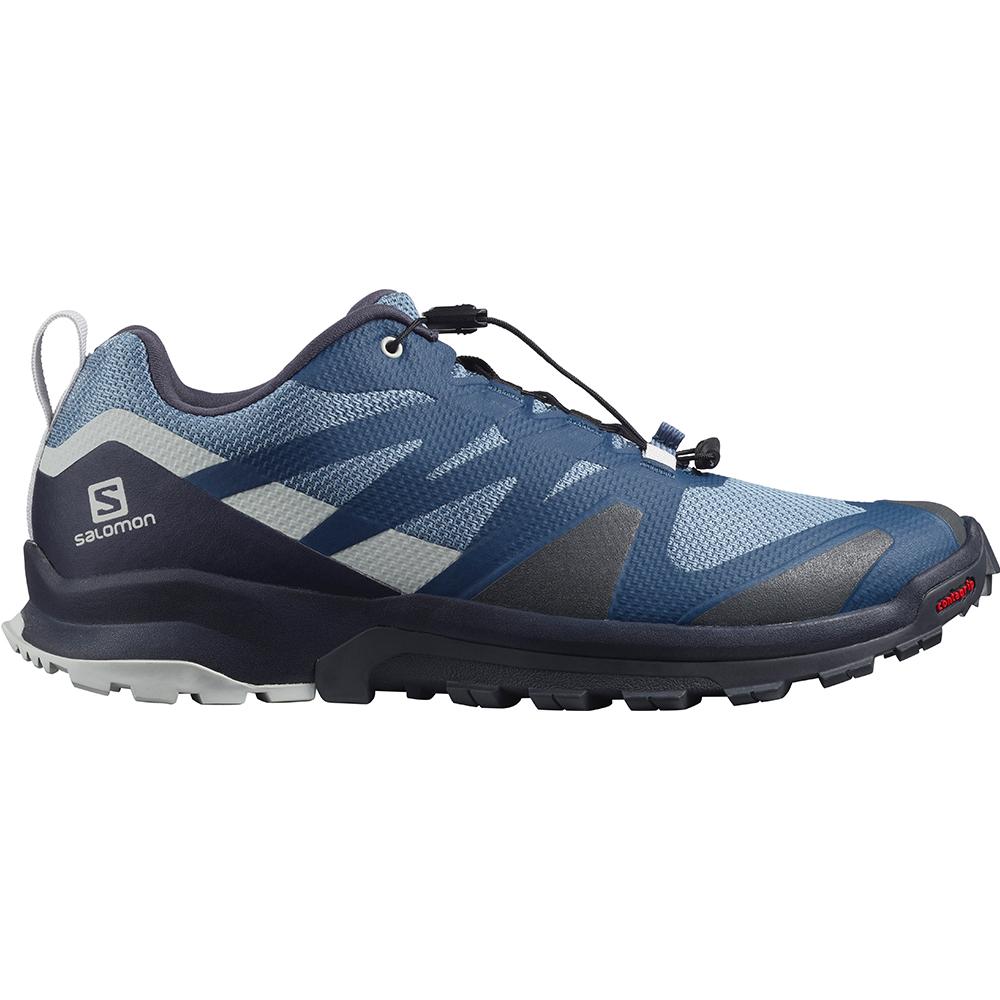 Men\'s Salomon XA ROGG Trail Running Shoes Blue | US-PTMJ412