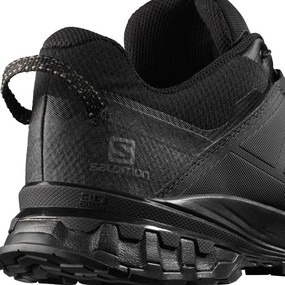 Men's Salomon XA WILD Trail Running Shoes Black | US-GWRJ406