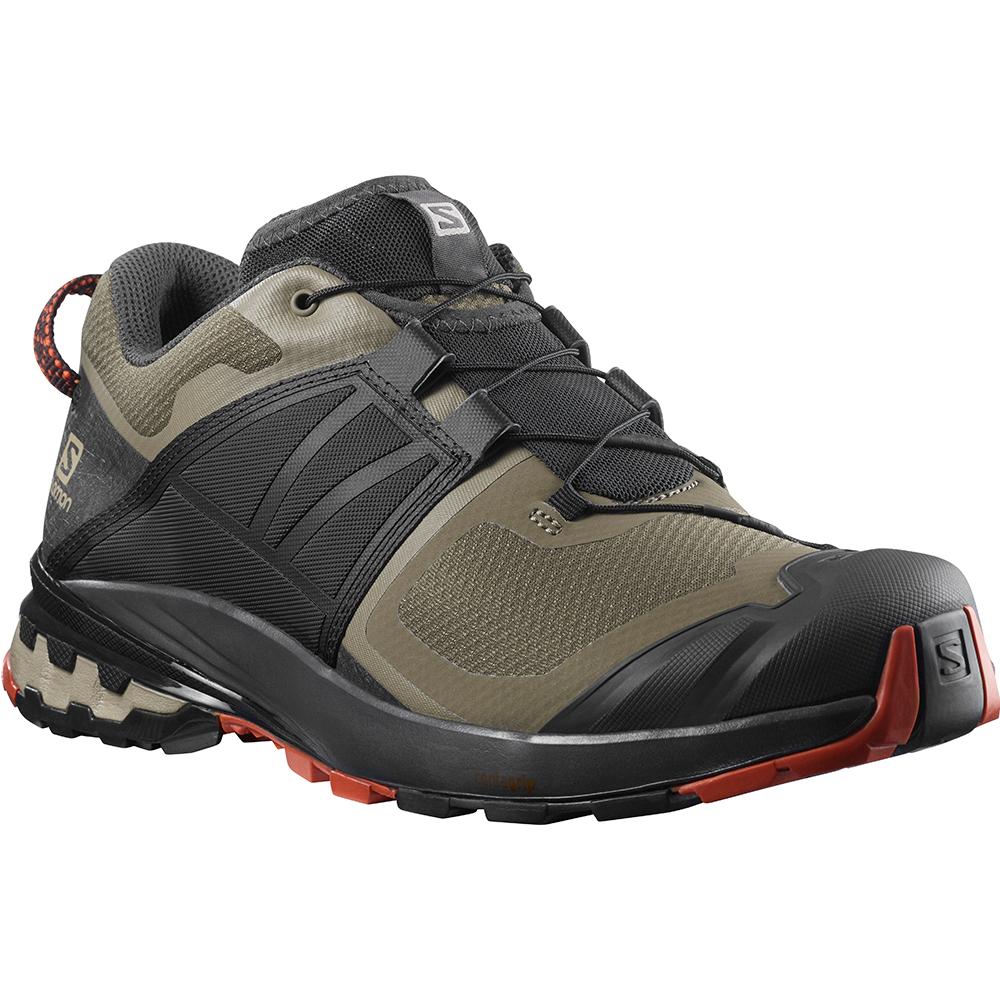 Men's Salomon XA WILD Trail Running Shoes Black | US-IWRG046