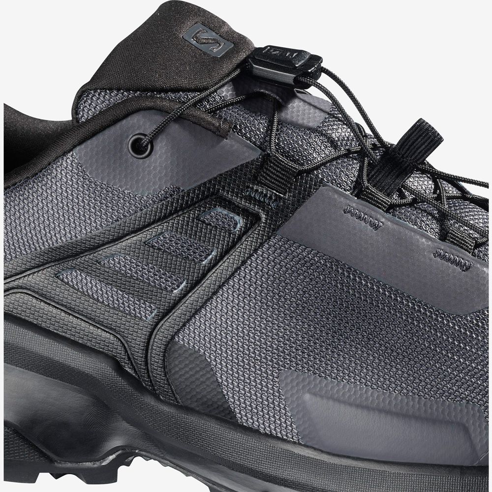 Men's Salomon X RAISE Hiking Shoes Black | US-EDPU285