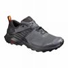 Men's Salomon X RAISE Hiking Shoes Black / Purple | US-WNZB582