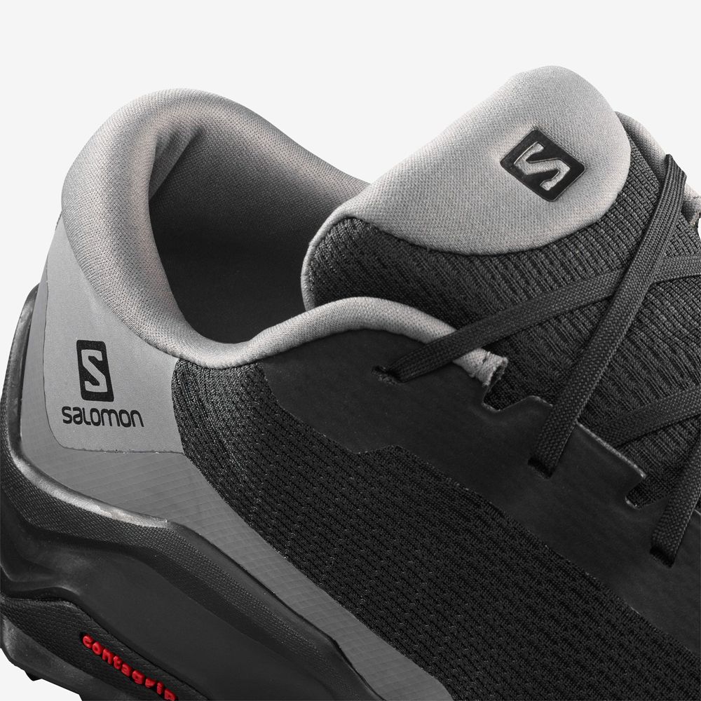 Men's Salomon X REVEAL Hiking Shoes Black | US-DRWH931