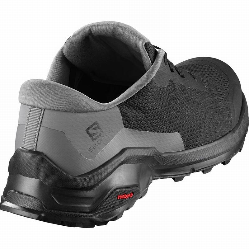 Men's Salomon X REVEAL Hiking Shoes Black | US-QHTE340