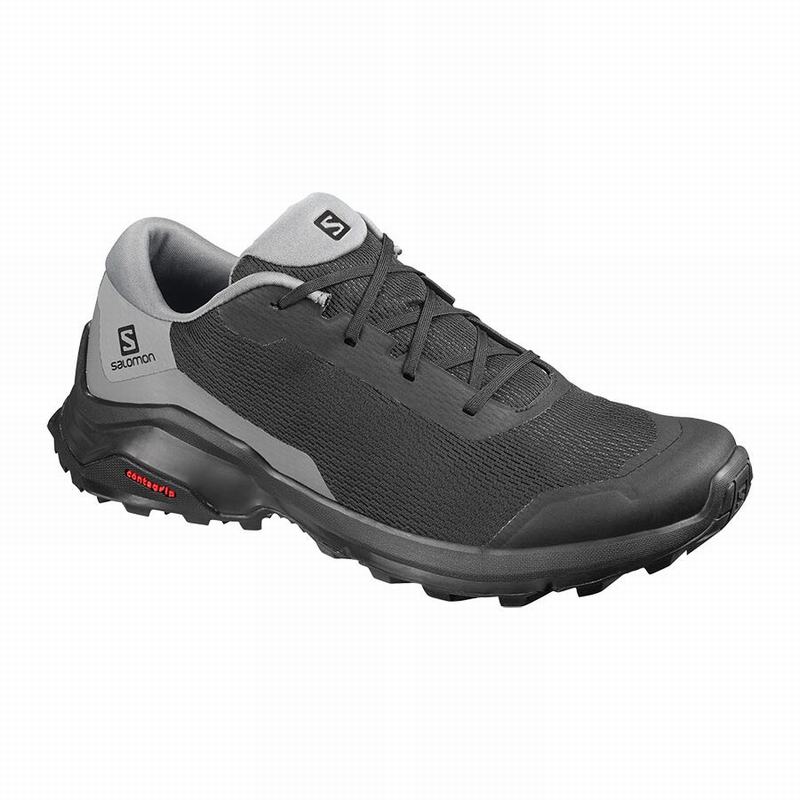 Men\'s Salomon X REVEAL Hiking Shoes Black | US-QHTE340