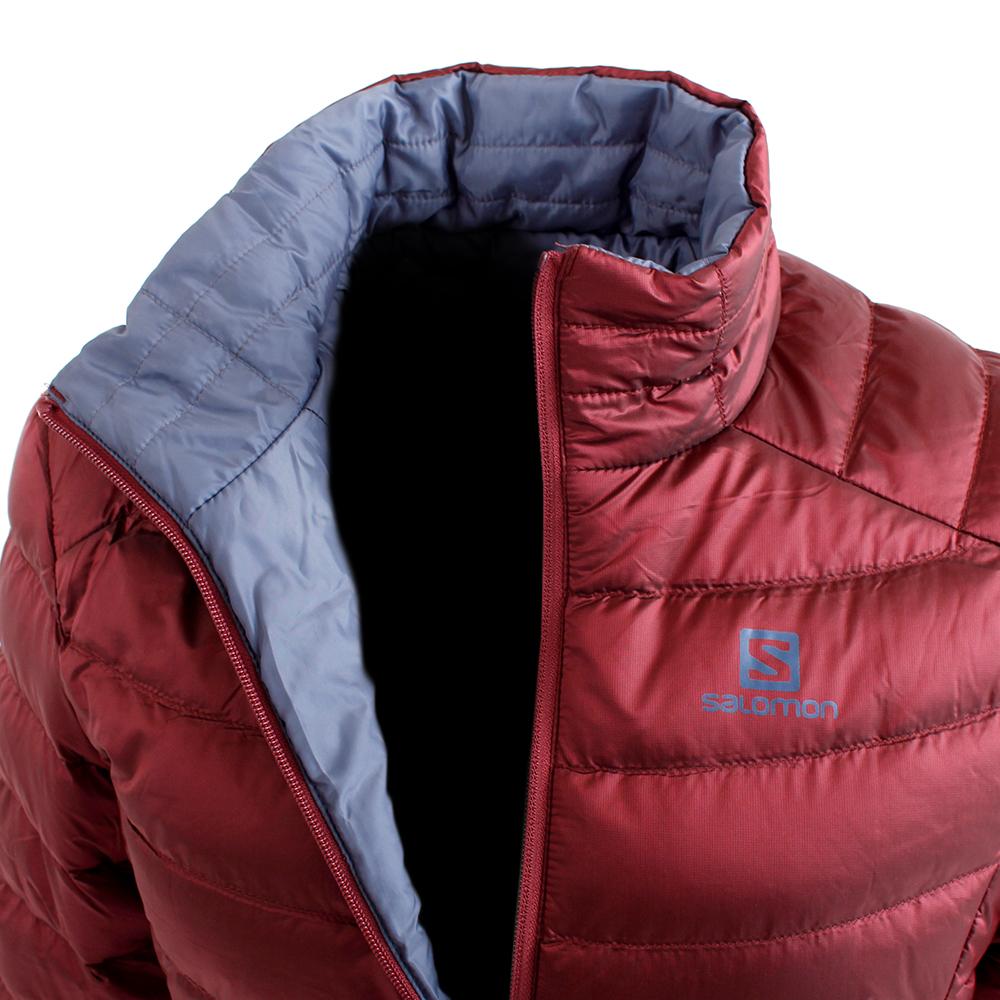 Women's Salomon AGENTA REVERSIBLE JKT W Jackets Fuchsia | US-NXOF423