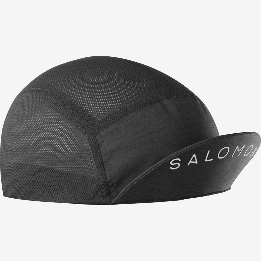 Women's Salomon AIR LOGO Caps Black | US-YNBV580