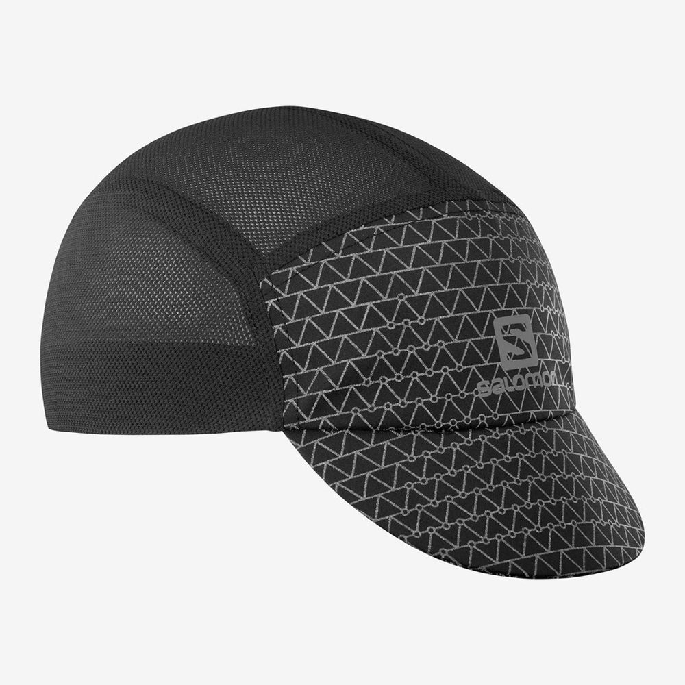 Women's Salomon AIR LOGO Caps Black | US-YNBV580