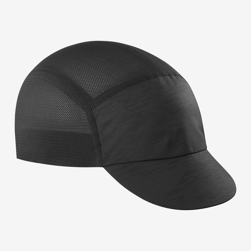 Women\'s Salomon AIR LOGO Caps Black | US-YNBV580