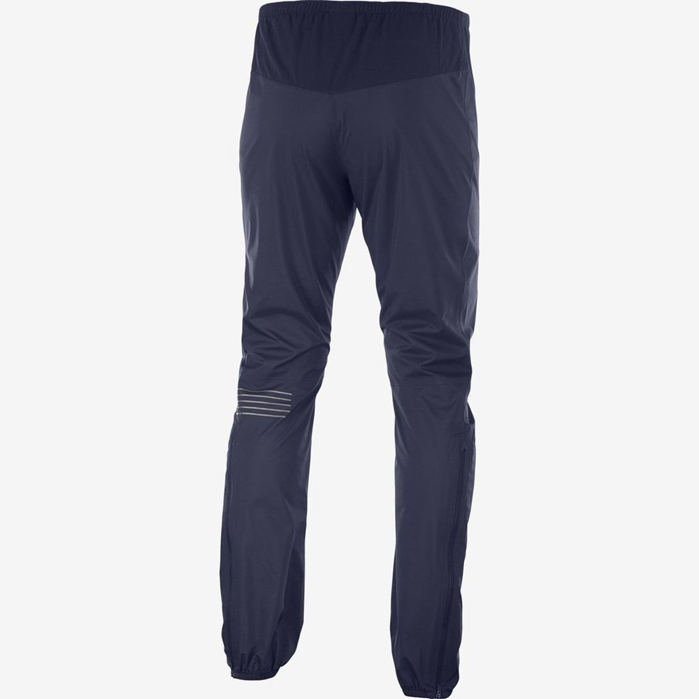 Women's Salomon BONATTI WP UNISEX Pants Navy | US-YTLC923