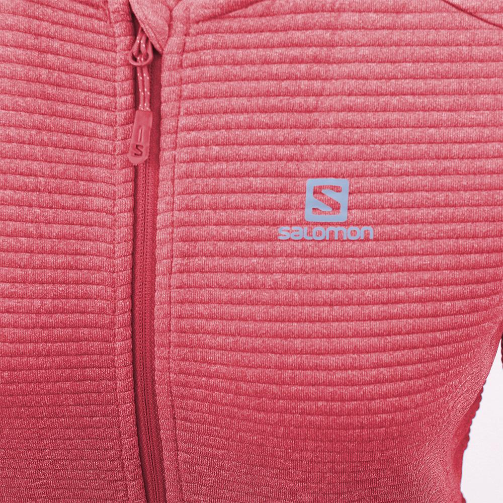 Women's Salomon CAMPFIRE MID W Jackets Rose | US-VYEP139