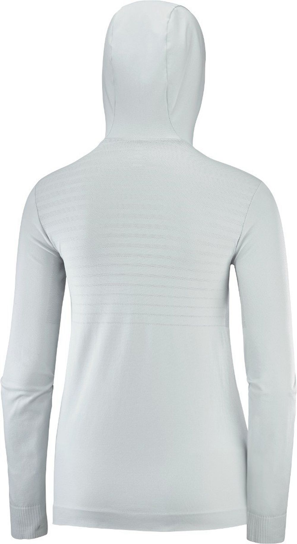 Women's Salomon COMET SEAMLESS HOODIE Midlayers Azure | US-KZLH735