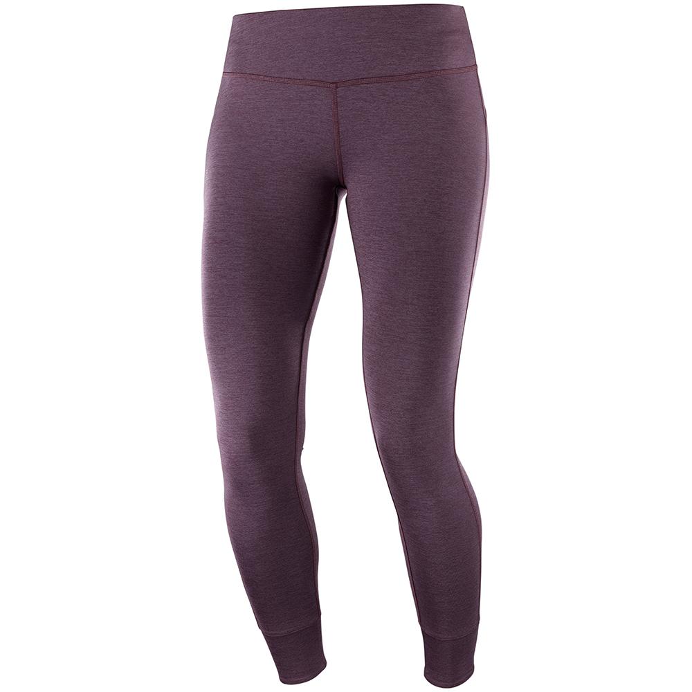 Women\'s Salomon COMET TECH LEG W Tights Purple | US-IEVR610