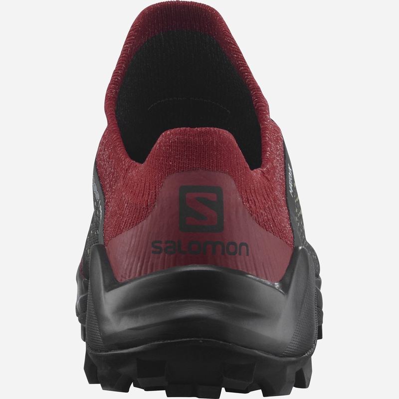 Women's Salomon CROSS W /PRO Trail Running Shoes Red / Black | US-WRJE368