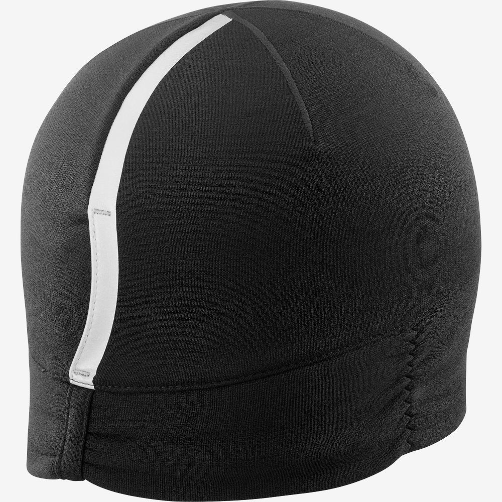 Women's Salomon ELEVATE WARM Hats Black | US-GCVD014