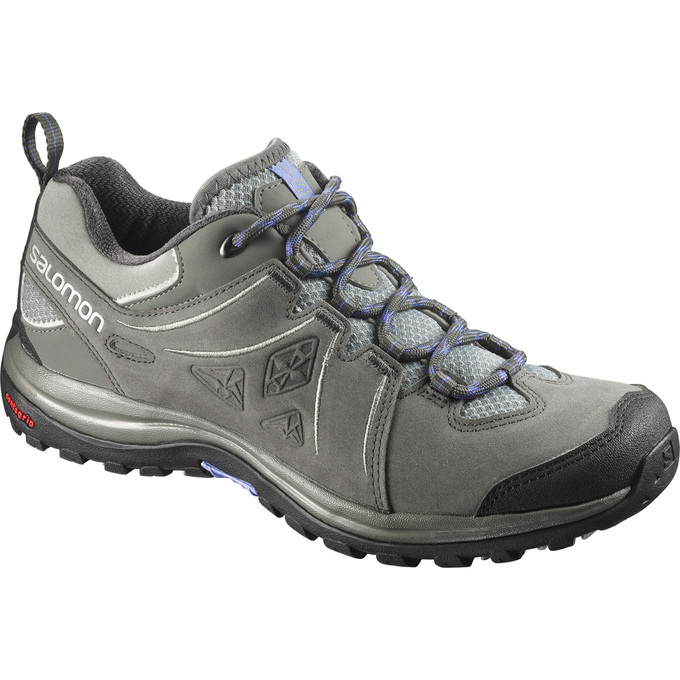 Women\'s Salomon ELLIPSE 2 LTR W Hiking Shoes Grey | US-WPJR543