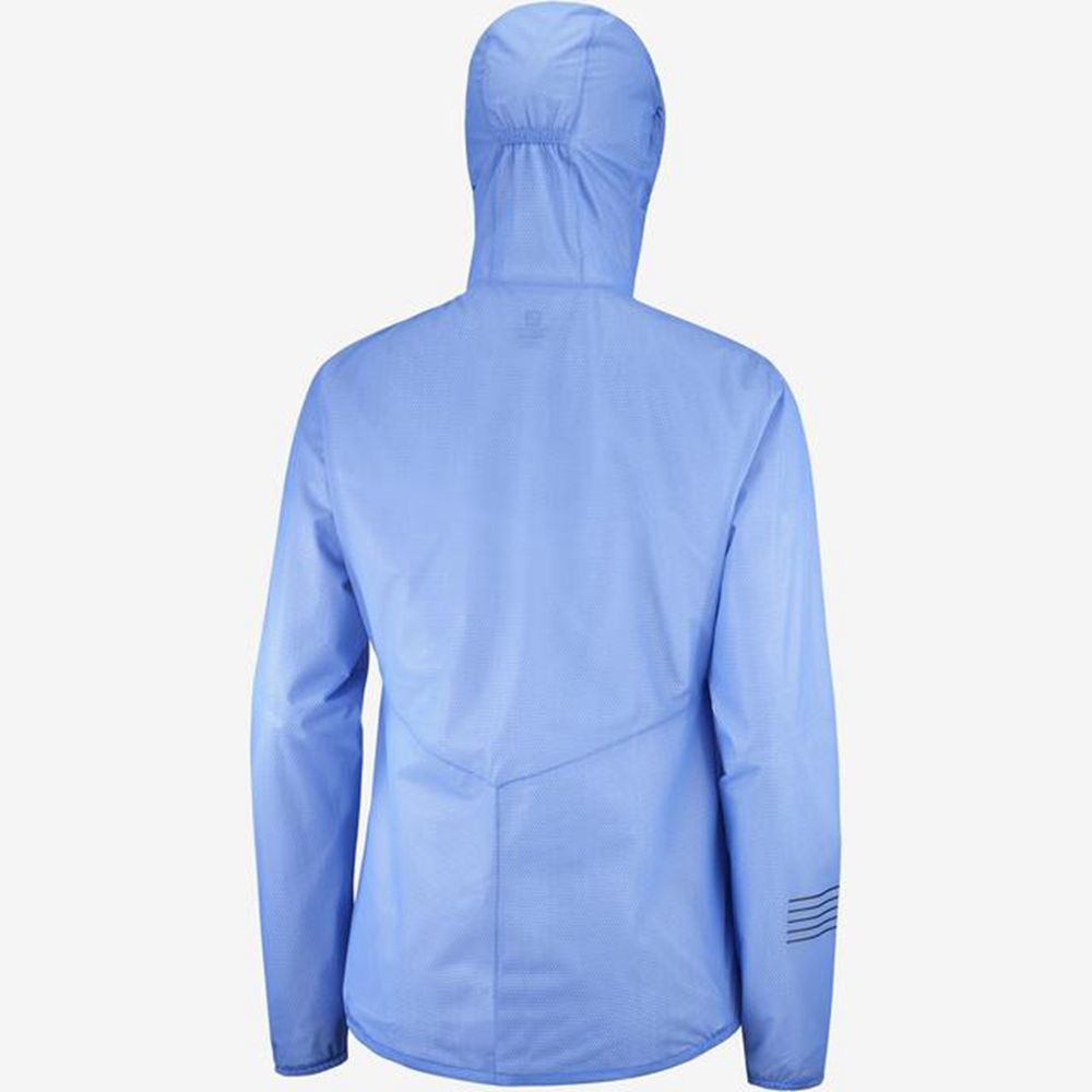 Women's Salomon LIGHTNING RACE WATERPROOF Jackets Royalblue | US-VYJW748