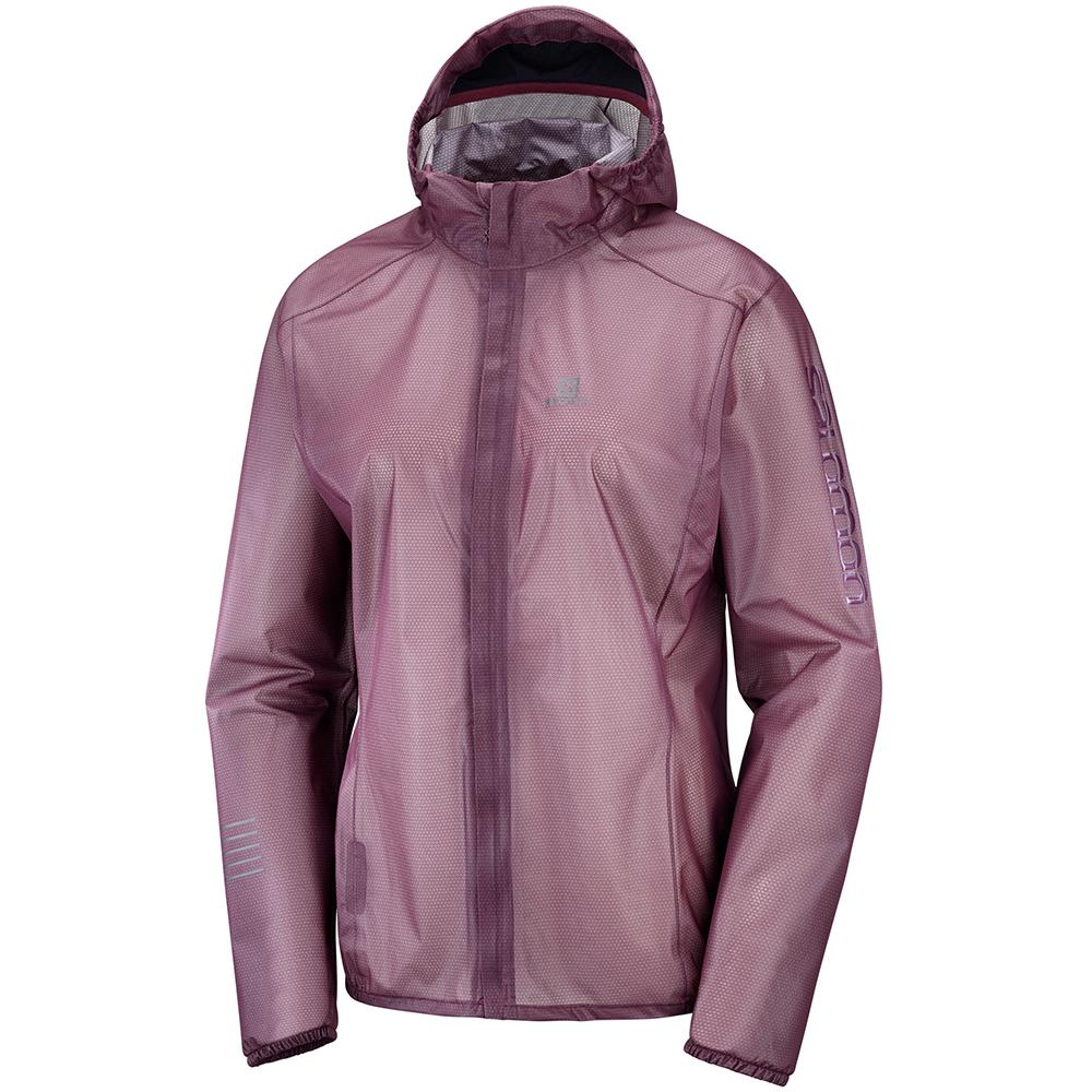 Women\'s Salomon LIGHTNING RACE WP JKT W Jackets Purple | US-MXHE492