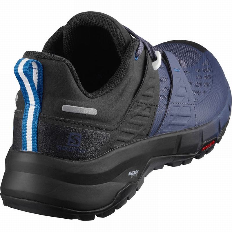 Women's Salomon ODYSSEY W Hiking Shoes Black / Blue | US-AOPM053