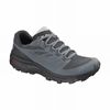 Women's Salomon OUTLINE GORE-TEX Hiking Shoes Dark Blue / Black | US-JSUM260