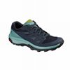 Women's Salomon OUTLINE GORE-TEX Hiking Shoes Dark Blue / Black | US-JSUM260