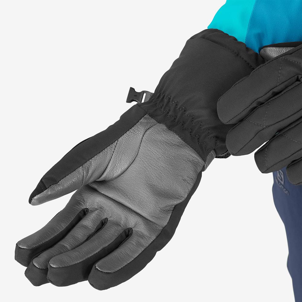 Women's Salomon PROPELLER LONG W Gloves Black | US-EUVN729