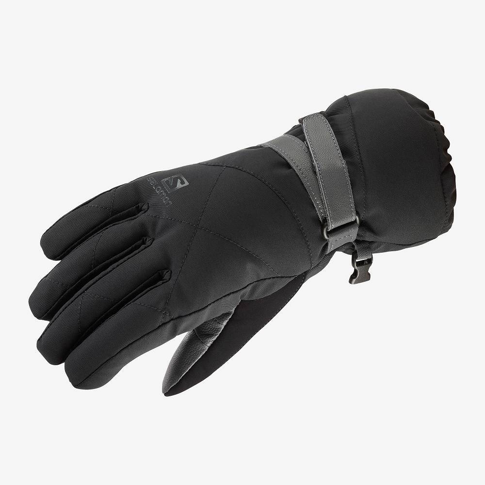 Women's Salomon PROPELLER LONG W Gloves Black | US-EUVN729