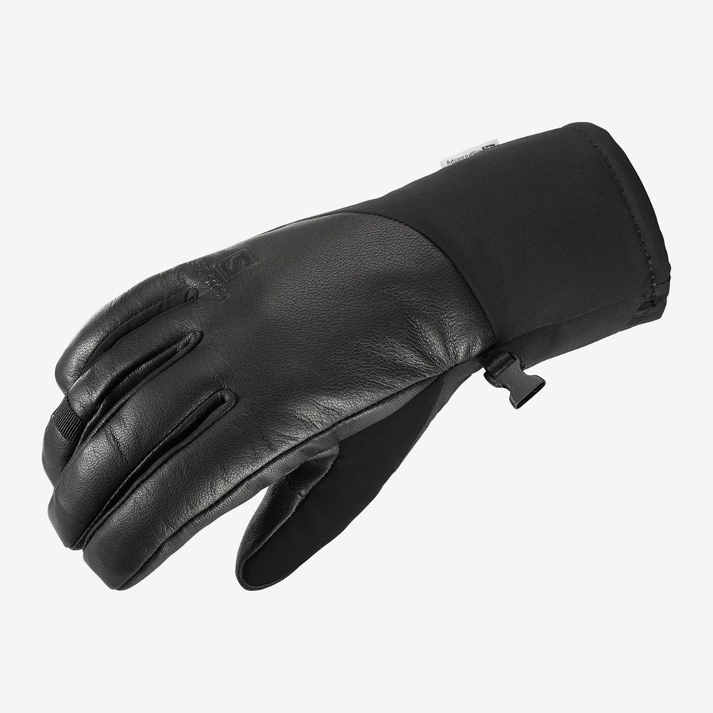 Women\'s Salomon PROPELLER PLUS GLOVE Gloves Black | US-XTYP613