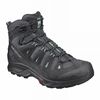 Women's Salomon QUEST PRIME GTX W Hiking Boots Grey / Green | US-LJPO526