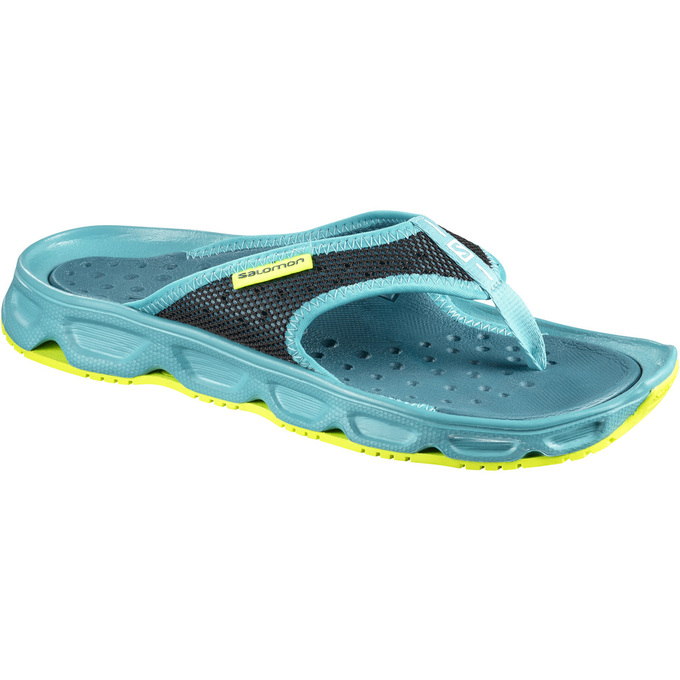 Women\'s Salomon RX BREAK W Flip Flops Blue | US-JWDF654