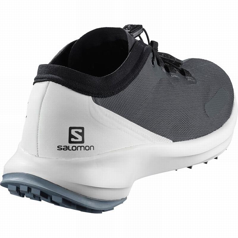 Women's Salomon SENSE FEEL W Trail Running Shoes Grey / White | US-UELW301