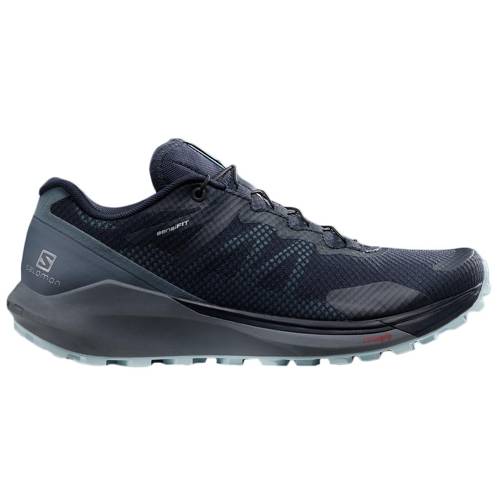 Women\'s Salomon SENSE RIDE 3 W Road Running Shoes Navy | US-HPDM208