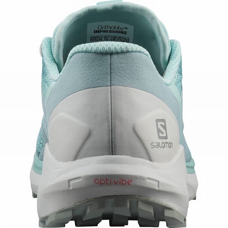 Women's Salomon SENSE RIDE 4 Running Shoes Turquoise | US-CTHI972