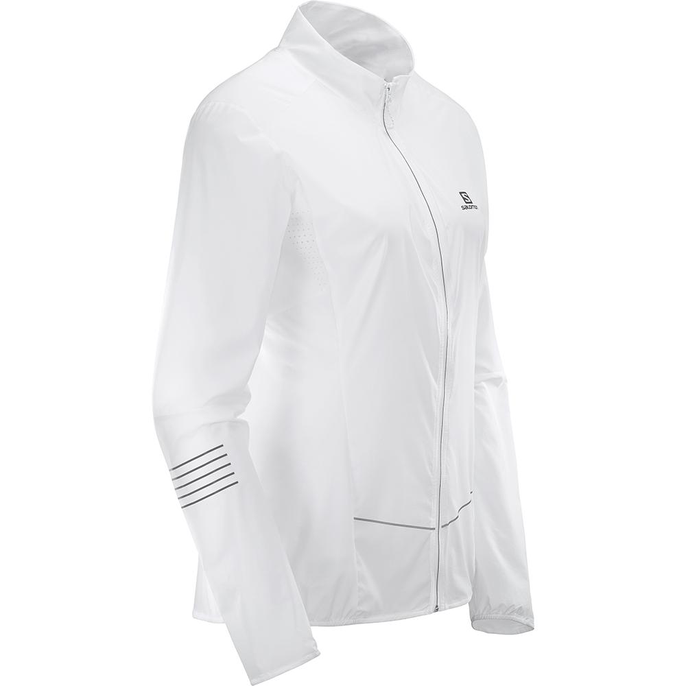 Women's Salomon SENSE W Jackets White | US-WLNU684