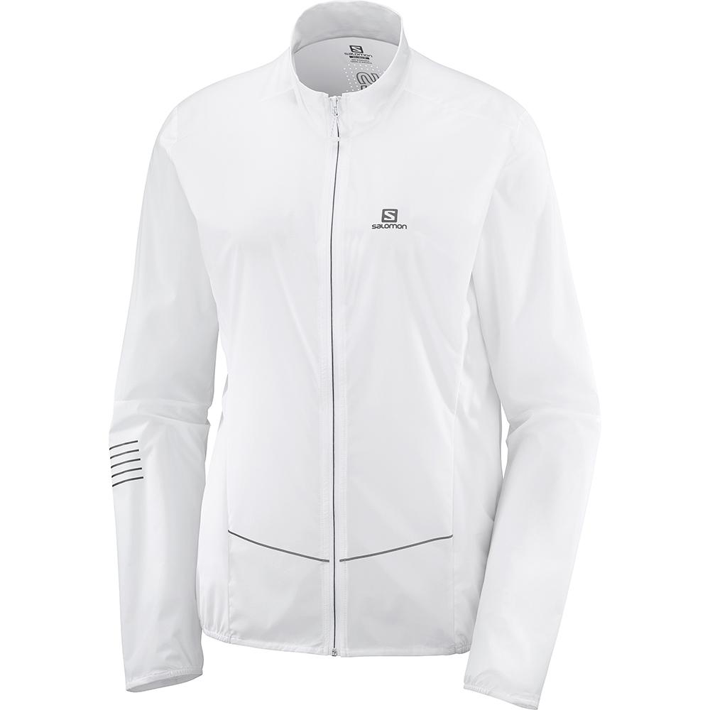 Women\'s Salomon SENSE W Jackets White | US-WLNU684