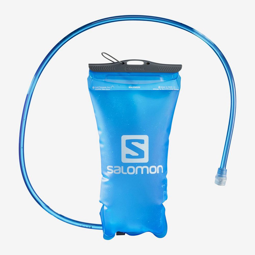 Women's Salomon SOFT FLASK 500ML/17OZ Packs Blue | US-DAXV168