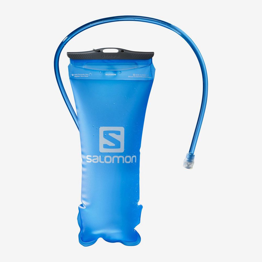 Women's Salomon SOFT FLASK 500ML/17OZ Packs Blue | US-DAXV168