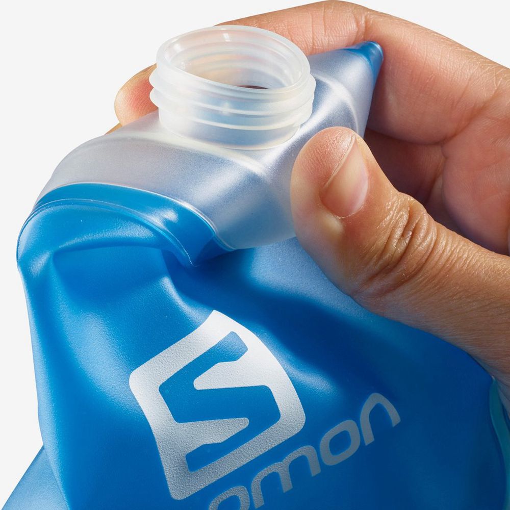 Women's Salomon SOFT FLASK 500ML/17OZ Packs Blue | US-WGTI183