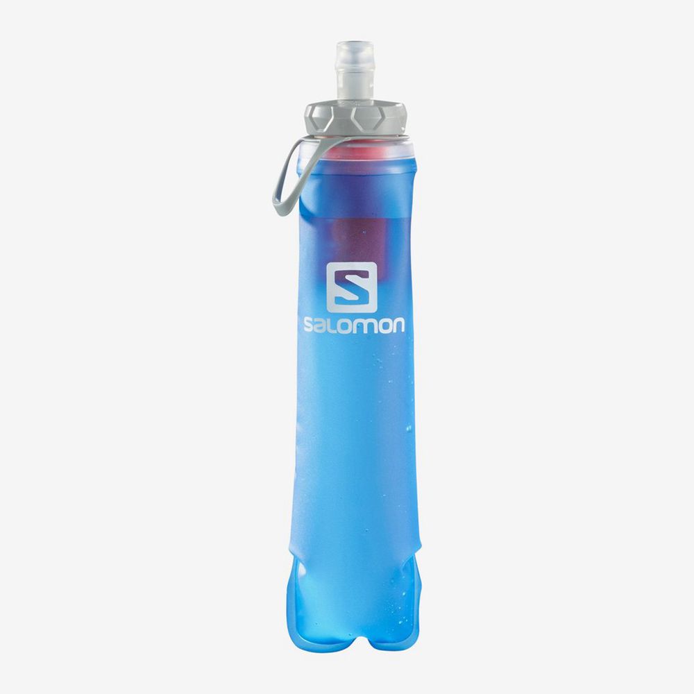 Women\'s Salomon SOFT FLASK 500ML/17OZ XA Packs Blue | US-THOZ197