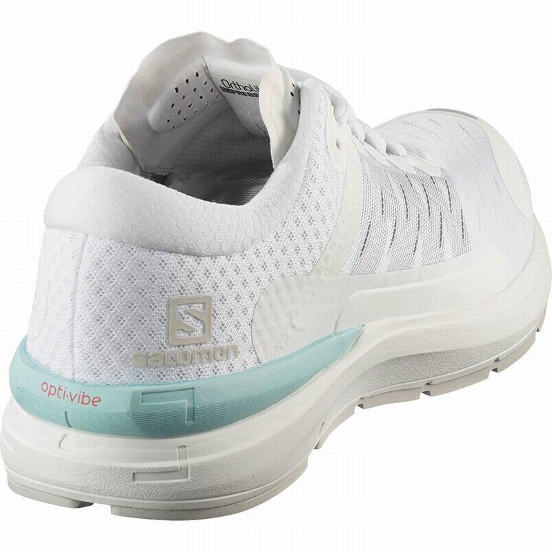 Women's Salomon SONIC 3 CONFIDENCE W Running Shoes White | US-LRFQ627