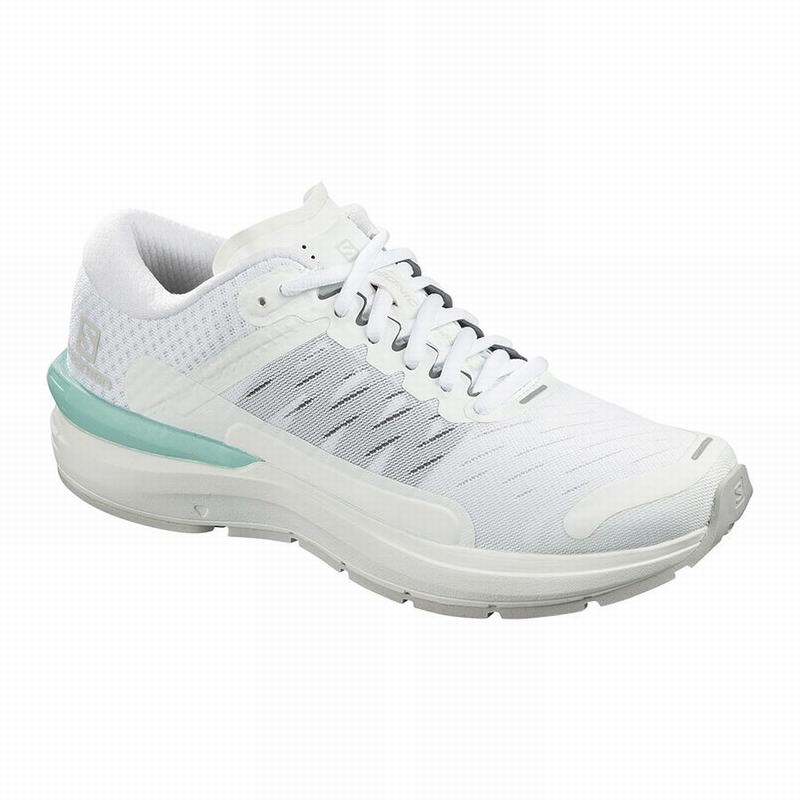 Women\'s Salomon SONIC 3 CONFIDENCE W Running Shoes White | US-LRFQ627