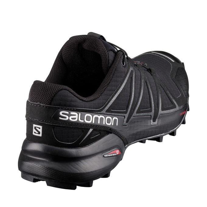 Women's Salomon SPEEDCROSS 4 W Trail Running Shoes Navy | US-ACKV314