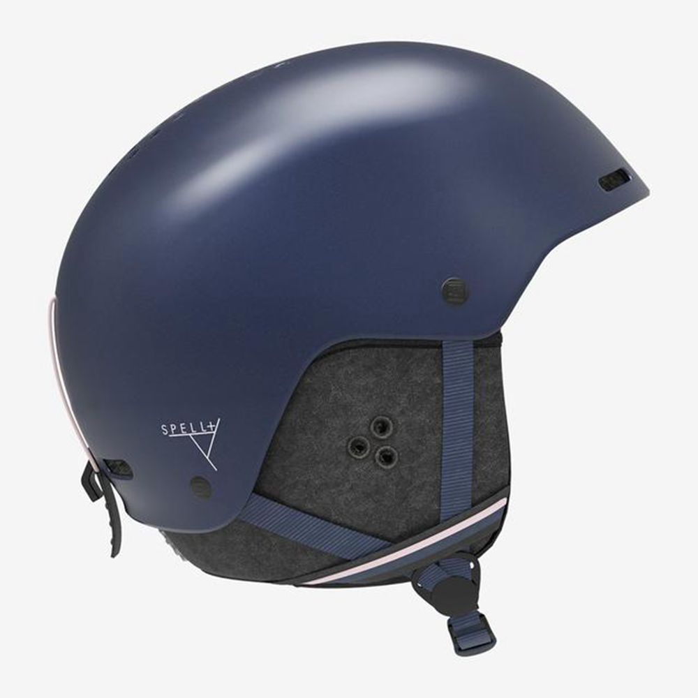 Women's Salomon SPELL+ Helmets Navy | US-YGTX627