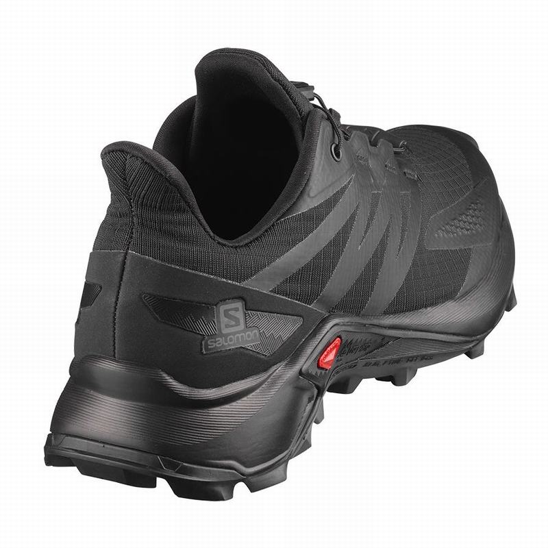 Women's Salomon SUPERCROSS BLAST W Trail Running Shoes Black | US-TBQW139