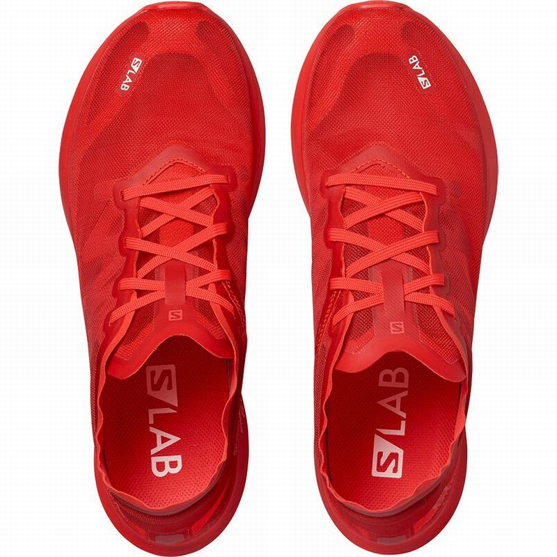 Women's Salomon S/LAB PHANTASM Road Running Shoes Red | US-TPAK658