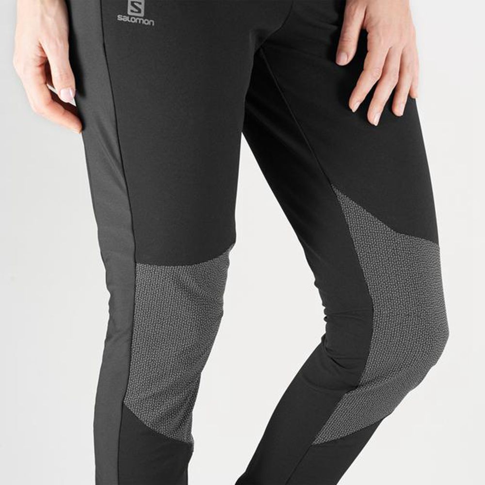 Women's Salomon WAYFARER AS Tights Black | US-YZKL437