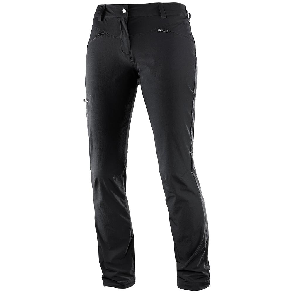 Women's Salomon WAYFARER W Pants Black | US-IPKS084