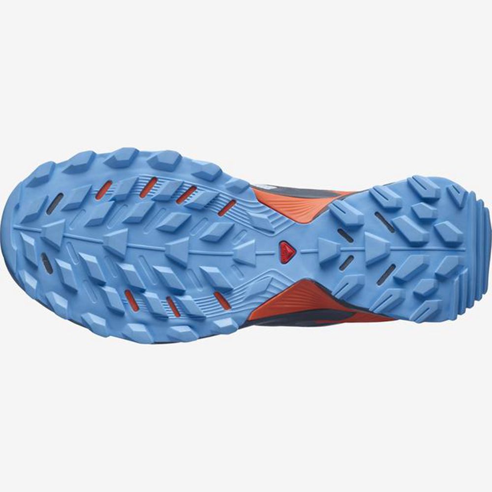 Women's Salomon WINGS SKY Trail Running Shoes Blue | US-ZLDC301