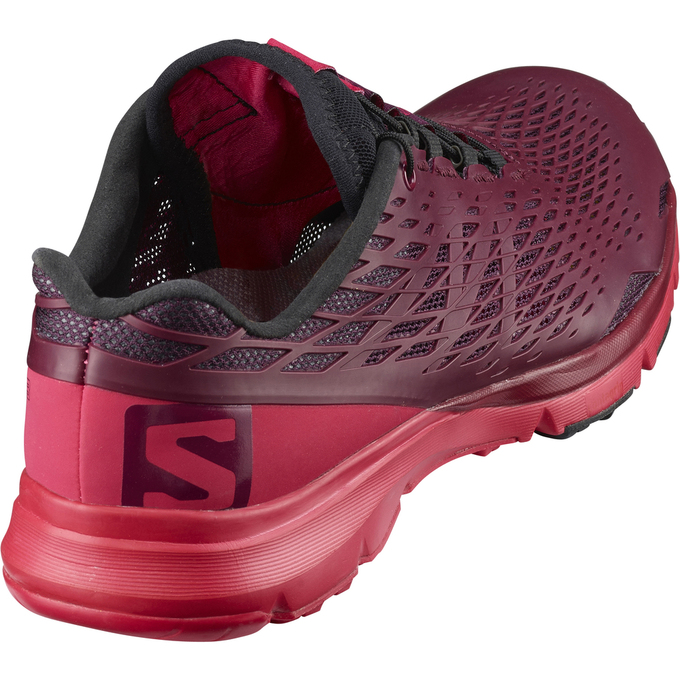 Women's Salomon XA AMPHIB W Running Shoes Burgundy | US-CUAK416