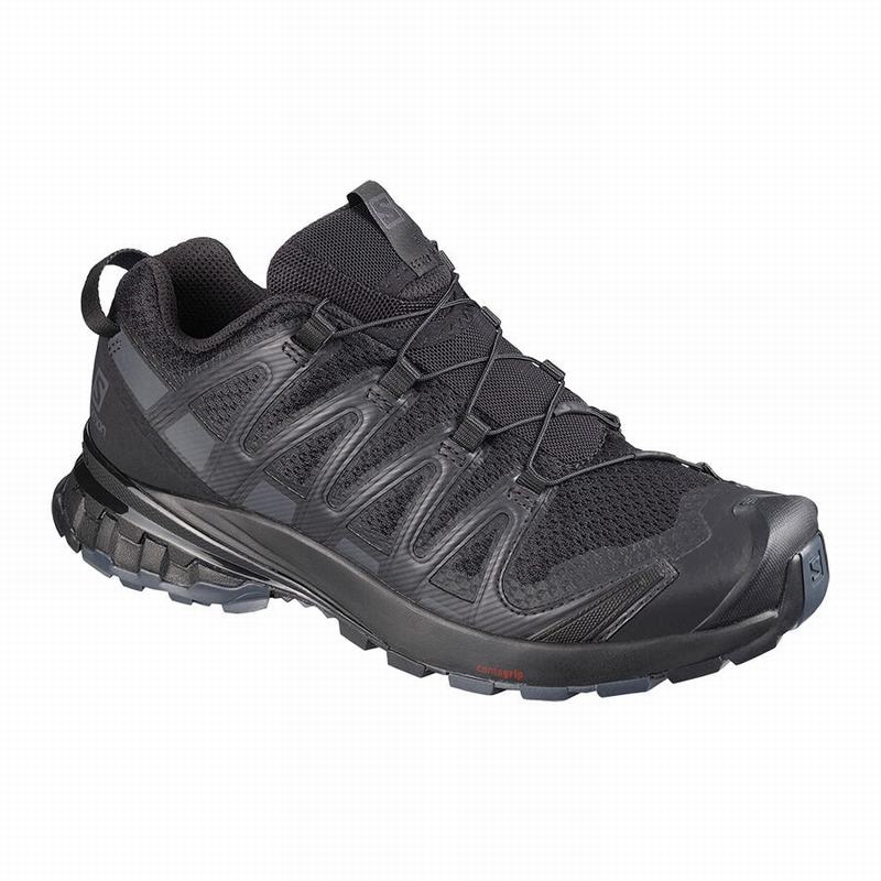 Women\'s Salomon XA PRO 3D V8 Hiking Shoes Black | US-ICVK837