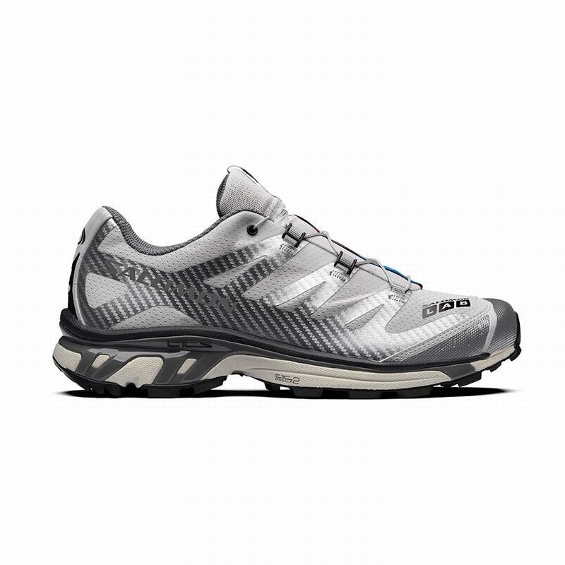 Women\'s Salomon XT-4 ADVANCED Trail Running Shoes Silver Metal / Grey | US-UVTO950